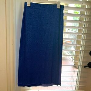 ZARA Polka dot Maxi Skirt M